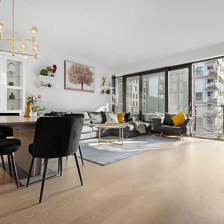 Spacious Modern 2Br Apartment At Central Oslo Barcode Esterno foto