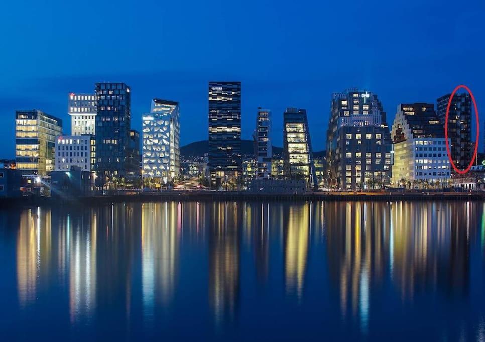 Spacious Modern 2Br Apartment At Central Oslo Barcode Esterno foto