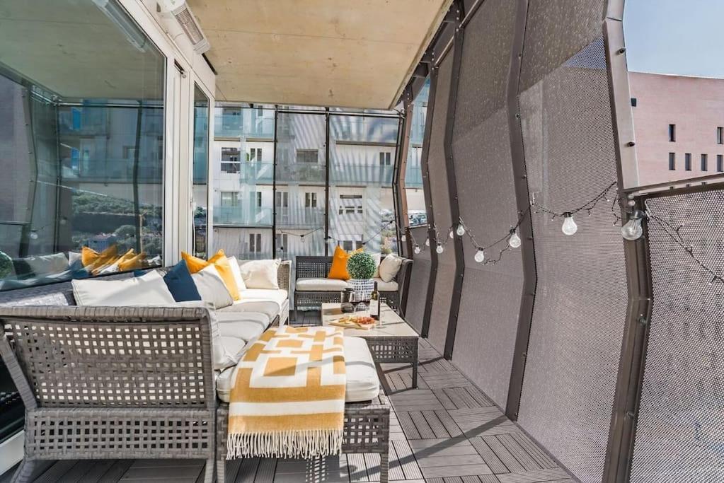 Spacious Modern 2Br Apartment At Central Oslo Barcode Esterno foto