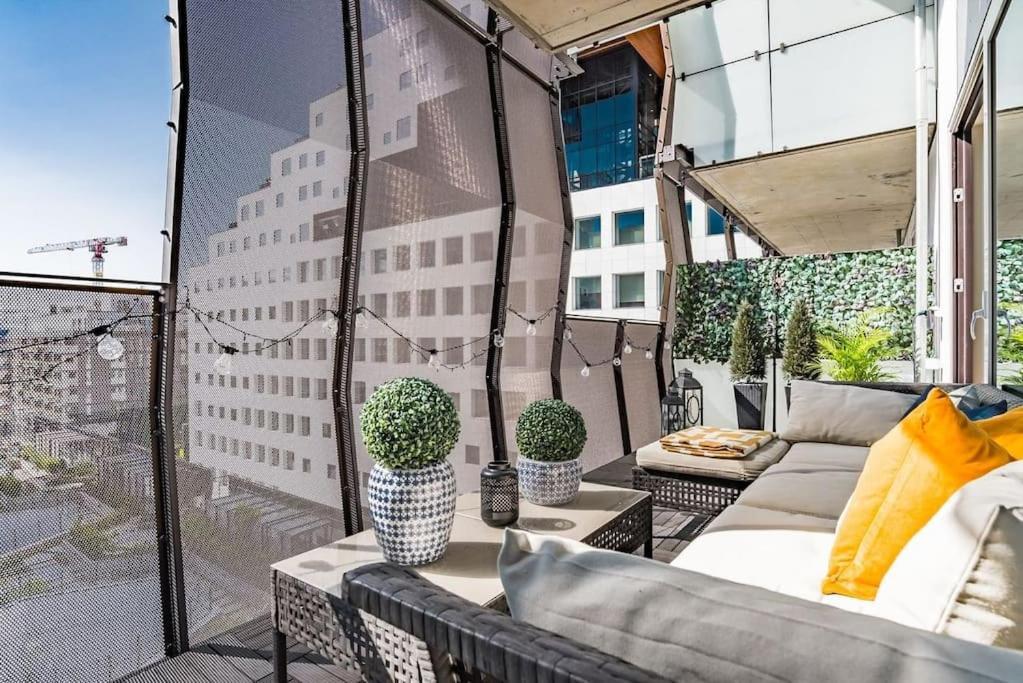 Spacious Modern 2Br Apartment At Central Oslo Barcode Esterno foto