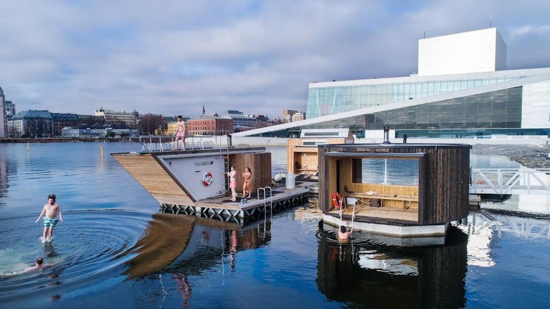 Spacious Modern 2Br Apartment At Central Oslo Barcode Esterno foto