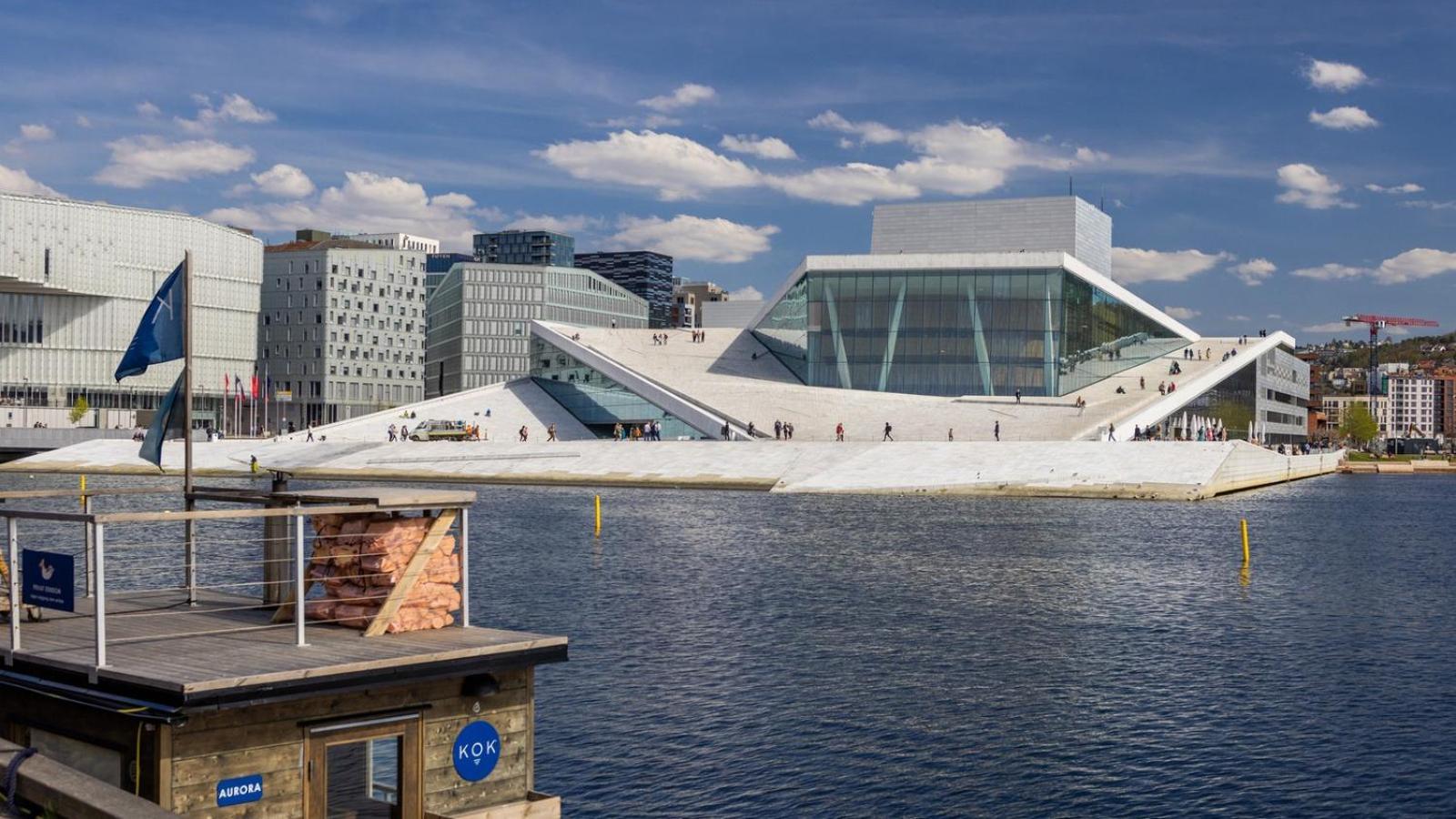 Spacious Modern 2Br Apartment At Central Oslo Barcode Esterno foto