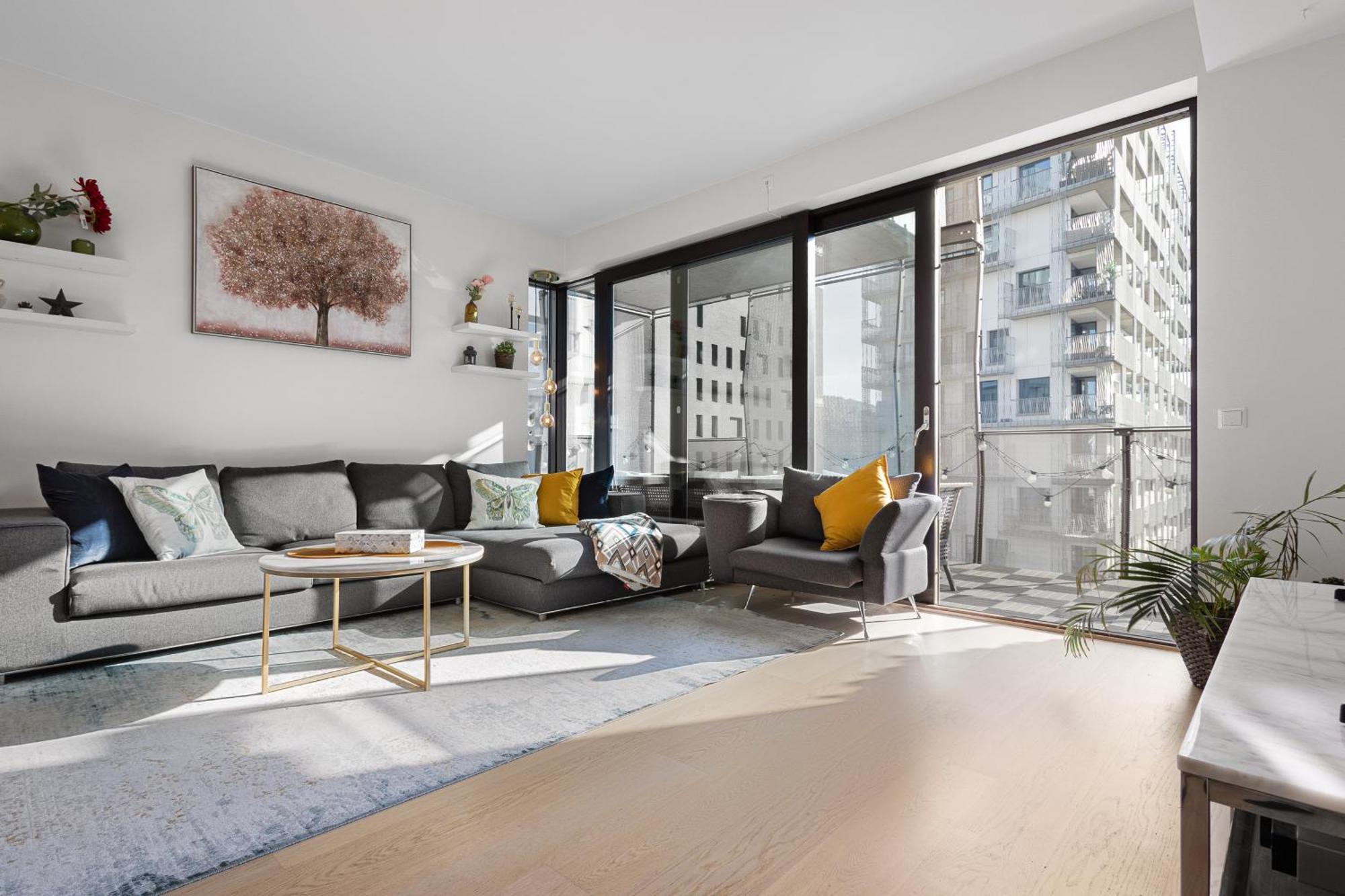 Spacious Modern 2Br Apartment At Central Oslo Barcode Esterno foto