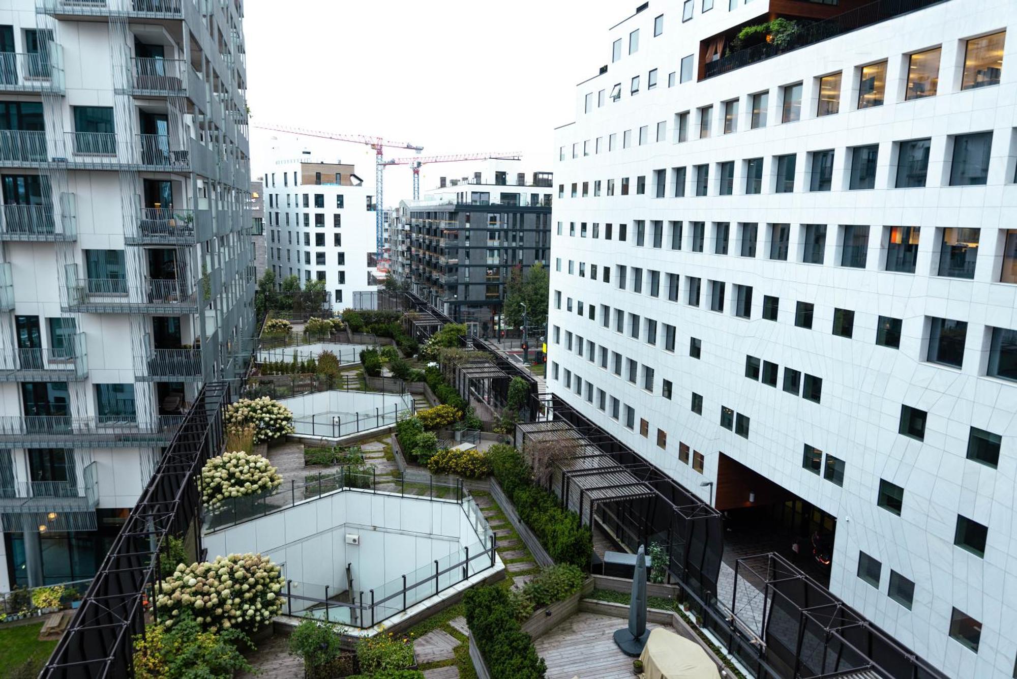 Spacious Modern 2Br Apartment At Central Oslo Barcode Esterno foto